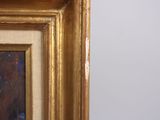 a picture of a painting on the wall of a room