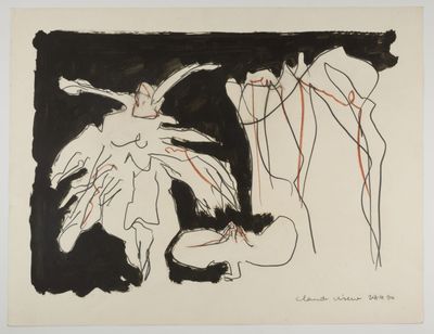 Claude VISEUX (1927-2008) Sans titre, 1960