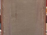 an image of a painting of a cat sitting on top of a wooden frame