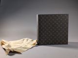louis vuitton ' s first book of monograms is on display at the museum of fine arts
