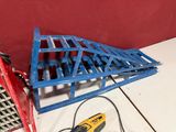 a picture of a small model of a building being built