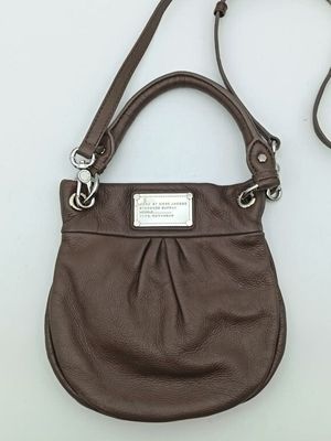 MARC JACOBS "Standard supply" Petit sac en cuir grainé soupl…