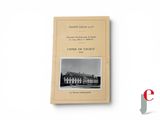 the cover of a book with a picture of a building in the background