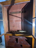 Grand meuble secrétaire-bibliothèque en merisier, à un abatt… (photo 3)