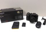 panasonic lumix g2 digital slr camera with lens, battery, and accessories