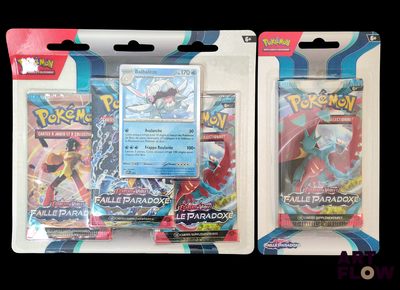 deux paquets de cartes à collectionner Pokémon dans leur emballage d'origine