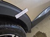 a sticker on the side of a car with a sticker on it