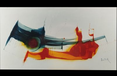 a picture of a painting that is on the wall