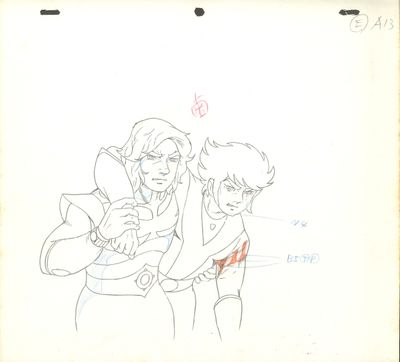 une image représentant un dessin d'un homme et d'une femme portant des sacs à dos