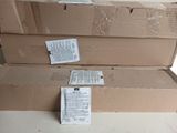three boxes that are stacked on top of each other