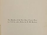 an old book with a black and white title on it