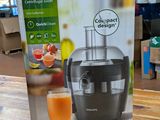 the box of the juicer is sitting on the table