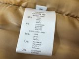 the label on the back of the jacket is clearly visible