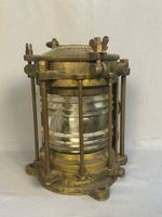 Fanal de Bateau monté en lampe - Laiton et cuivre - Lentille…