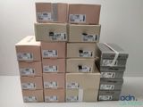 several boxes stacked on top of each other on a table