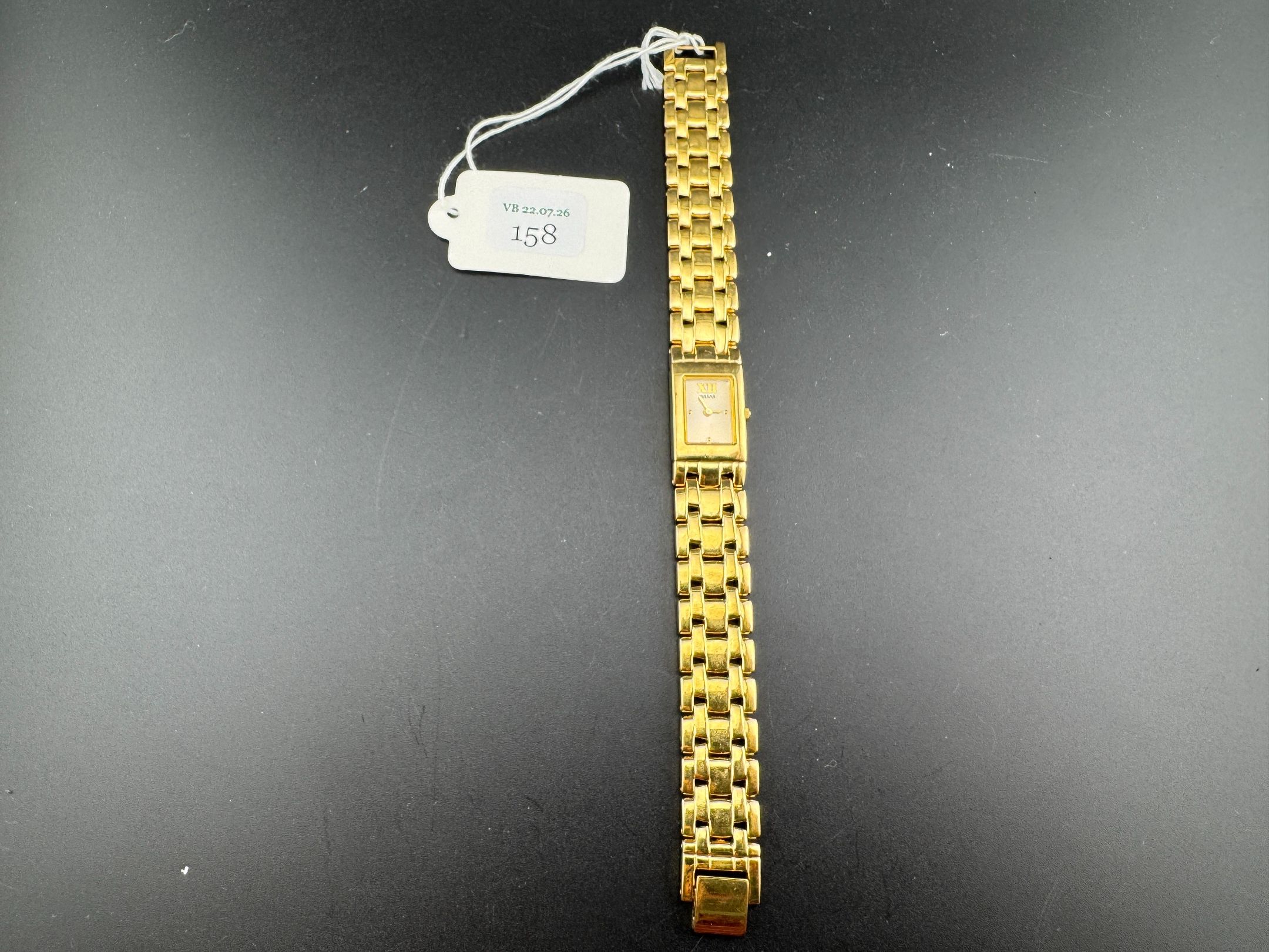 PULSAR - Montre bracelet de dame en métal doré, mouvement quartz