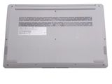 the back of a laptop with the bottom panel removed