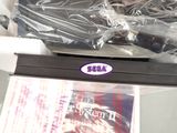 two televisions sitting on top of each other in a case