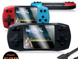 two nintendo wii game controllers with a cable attached to them