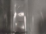 an image of a stainless steel sink in a bathroom