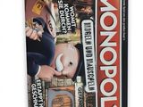 jeu de société Monopoly avec un personnage de Monopoly sur la couverture