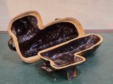 a piece of luggage that is sitting on the floor