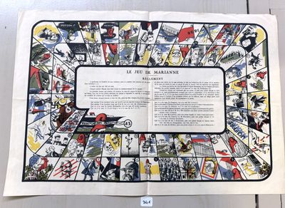 a picture of a board game with a lot of cards on it