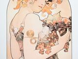 an image of a woman holding a bunch of grapes in her hand