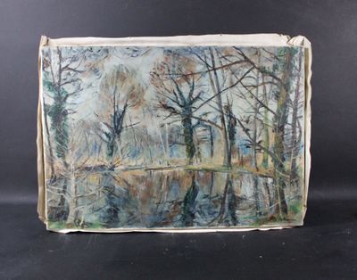 Gabrielle KAYSER (1902-1993) Sous-bois