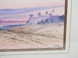 a picture of a picture of a painting of a desert