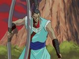 an image of a man with a sword in his hand