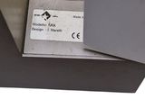a box with a card on top of it on a table