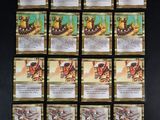 gros plan d'un jeu de cartes sur une table