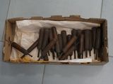 a box of tools that are sitting on the floor