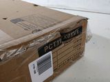 a box that is wrapped in plastic on a table