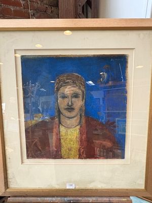 MAXIME BEN HAÏM (NÉ EN 1941) Portrait de femme