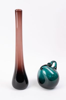 Claude Morin (1932 - 2021) - DIEULEFIT, Verseuse en verre co…