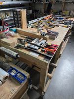 4 étagères de stockage garnie de quincaillerie, ventilateur,… (photo 6)