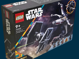 une boîte contenant un TIE Fighter Lego Star Wars