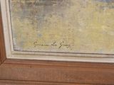 an image of a picture of a painting on a window sill