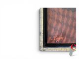 an image of a picture of a painting on a white wall