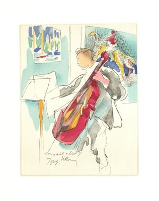 Jacques Villon (1875-1963) D'après - Hommage à Raoul DUFY, 1…