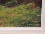 a picture of a painting on the wall of a room