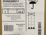 a close up of a cardboard box with a label on it