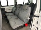 a seat in the back of a van that is empty