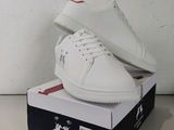 Chaussures Nike Air Force 1 Low en cuir blanc pour homme