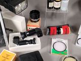 a lot of different items that are sitting on a table