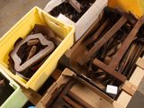 many different types of tools on a pallet