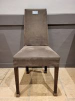 34 chaises de restaurant housses en velours marron (déhoussa… (photo 2)