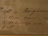 an old picture of a piece of paper with writing on it